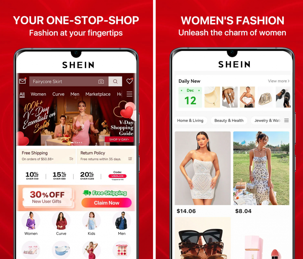 An Overview of Online Shopping App  - Shein