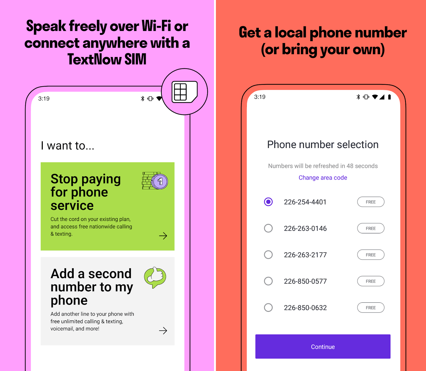 apps like textnow