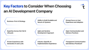 Key Factors to Consider When Choosing an AI Development Company