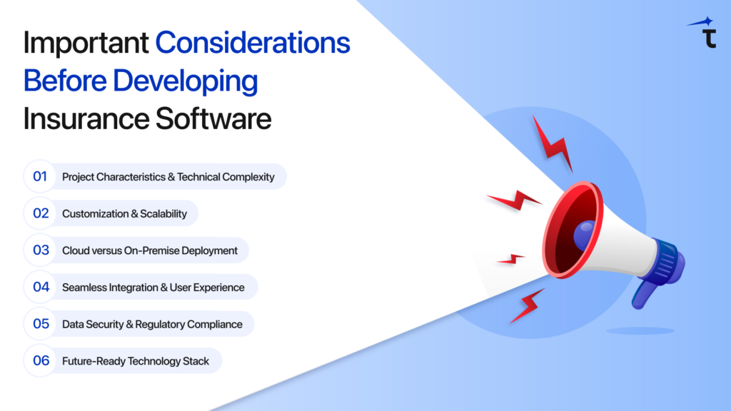 Considerations Before Developing Insurance Software