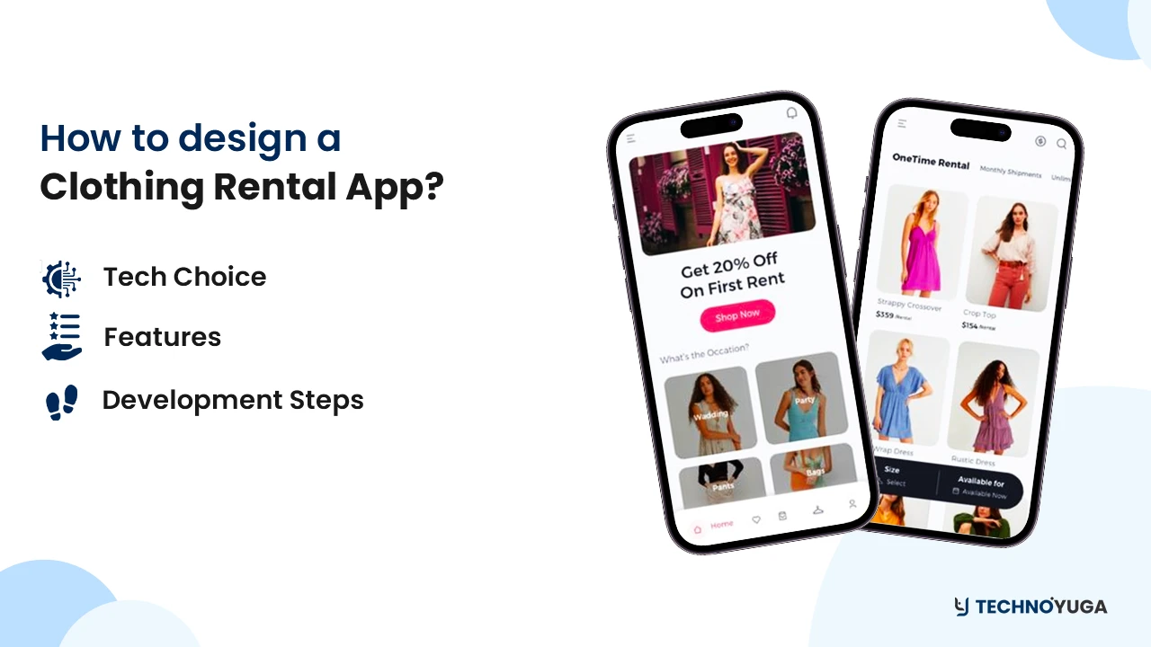 How to design a clothing rental app?