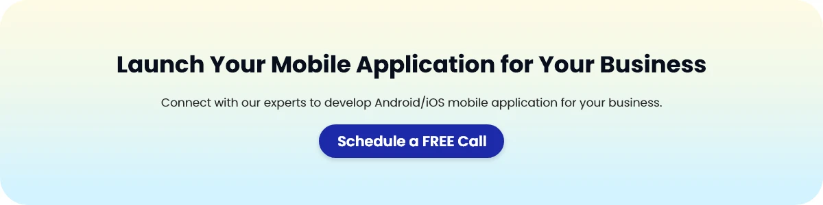 mobile app development cost cta