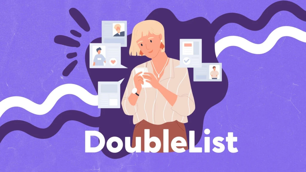 Doublelist app gif