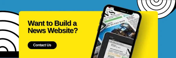build a news website cta