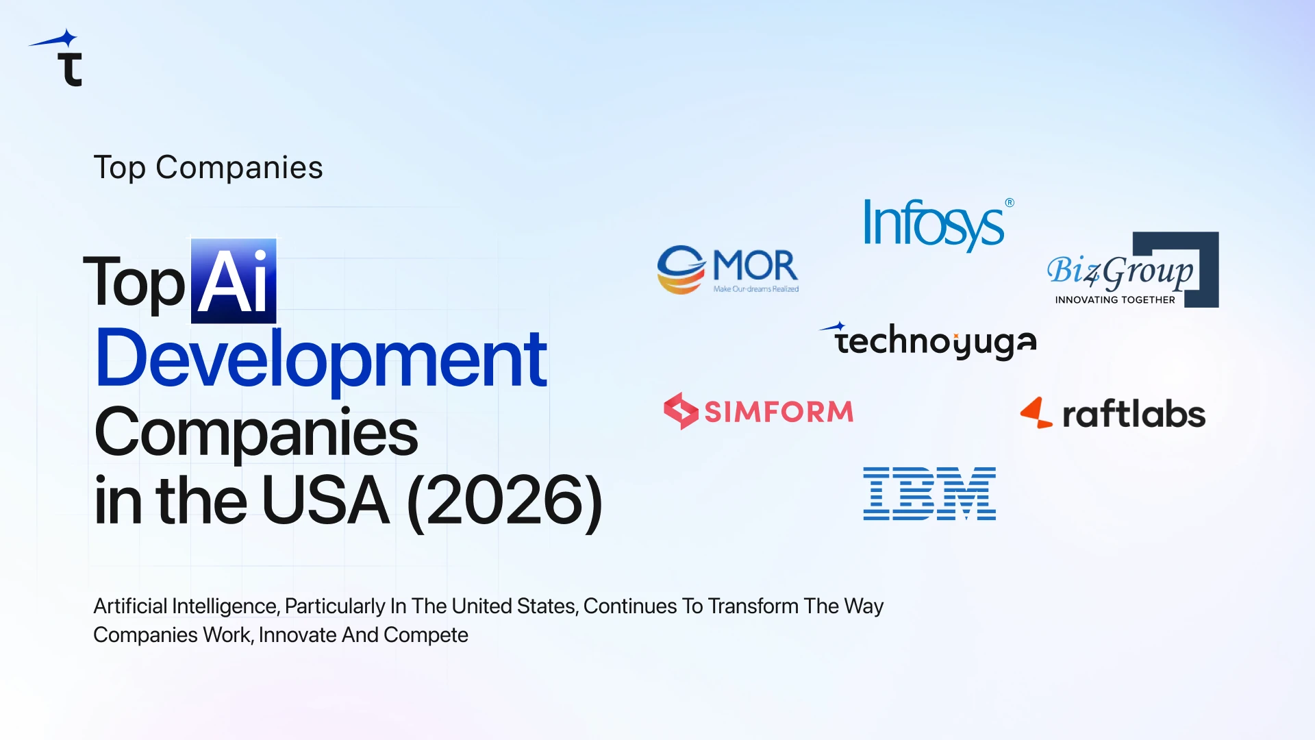 top ai development companies in usa