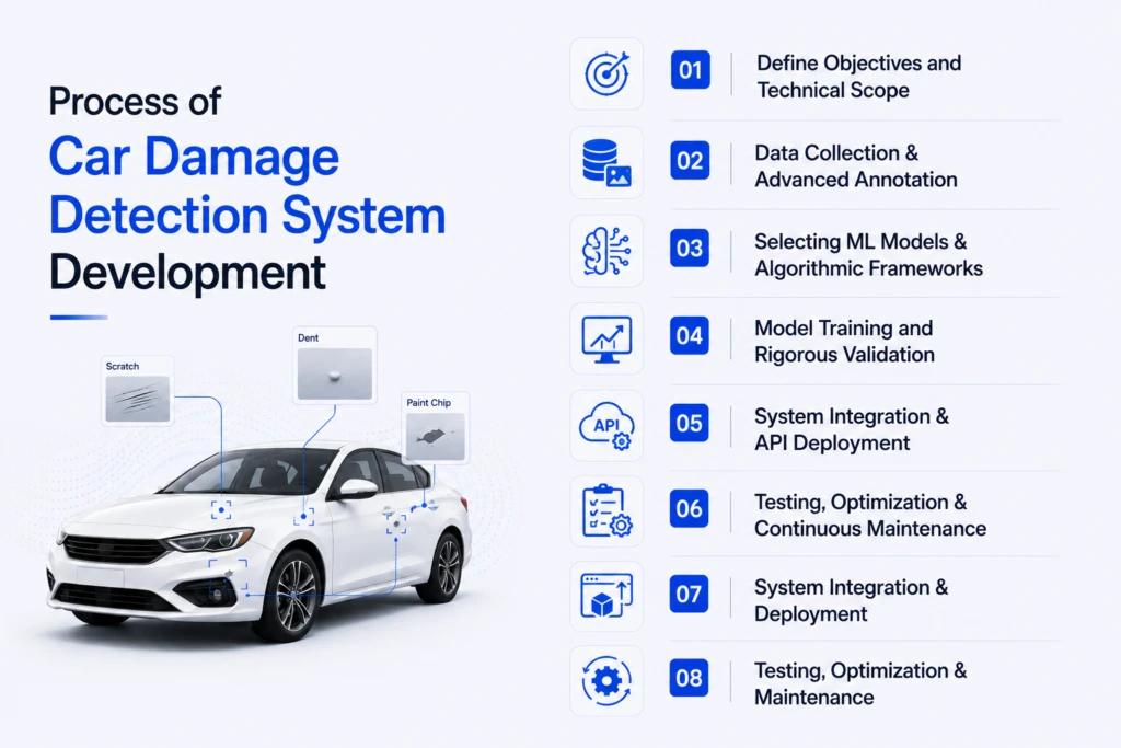 Process of Car Damage Detection System Development 