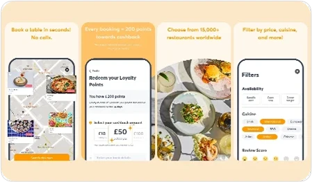 Quandoo App Clone