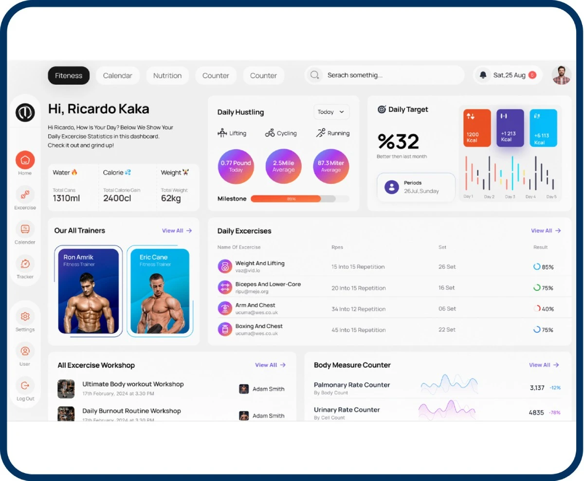 fitness app owner