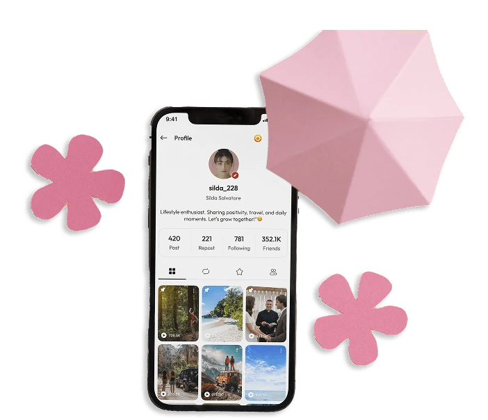 social media app development